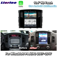 car gps navigation system for mitsubishi pajero 2007 2017 auto radio android multimedia player hd super screen