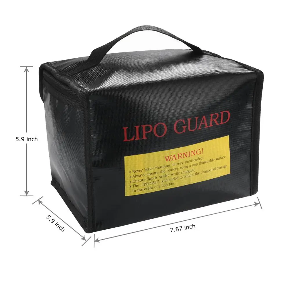 HTRC Lipo безопасная защита от аккумулятора защита от зарядки Взрывозащищенная сумка-мешок защита огнестойкая Lipo батарея сумка