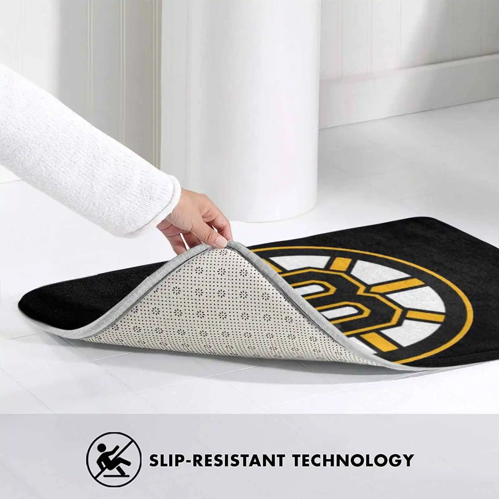 Bruins - Boston Comfortable Door Mat Rug Carpet Cushion Hockey | Дом и сад