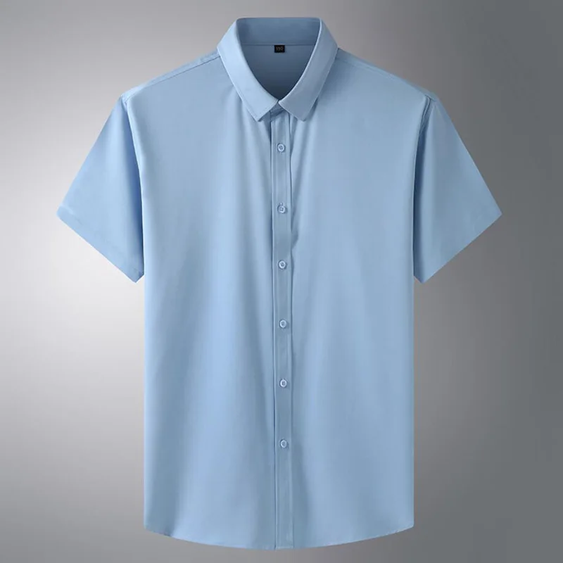 Блузка женская белая с коротким рукавом 10XL 11XL 165 кг | Мужская одежда