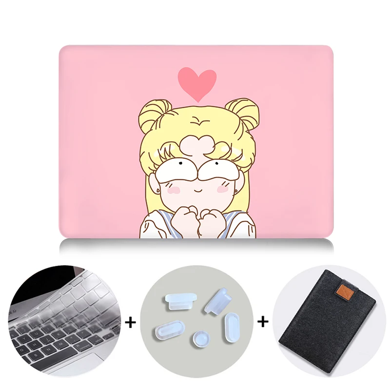 MB09 MTT чехол для ноутбука Apple Macbook Air Pro retina 11 12 13 15 дюймов с сенсорной панелью Жесткий Чехол сумка для ноутбука A1706 A1466 A1532 - Цвет: MB09