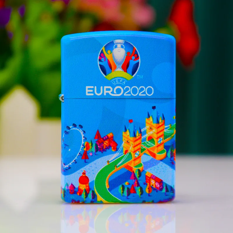 

Zorro personality creative boutique color printing pure copper kerosene male lighter