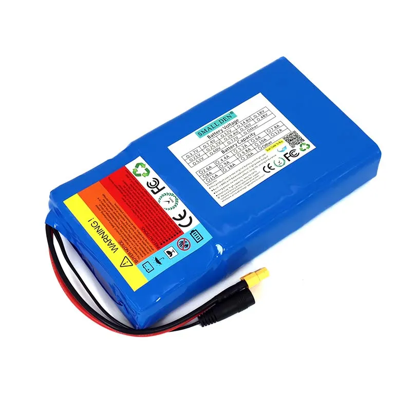 36В 28Ah литиевая аккумуляторная батарея 18650 28000mAh Высокая скорость 20A BMS для
