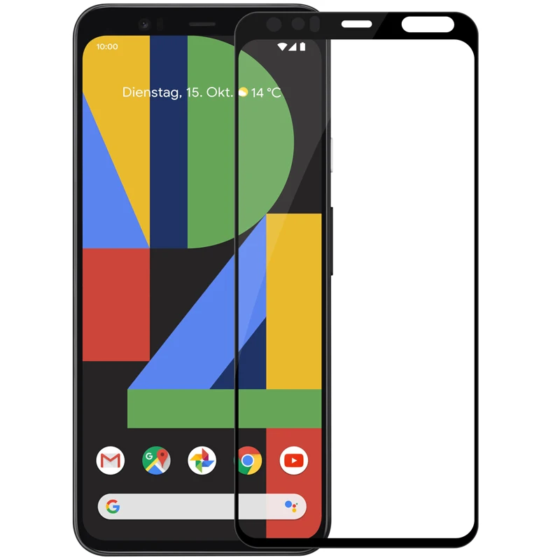 Black Nillkin для Google Pixel 3a 4 XL защита экрана из закаленного стекла 2.5D полное покрытие Защитное стекло для Google Pixel 3A XL 4XL пленка - Цвет: Black