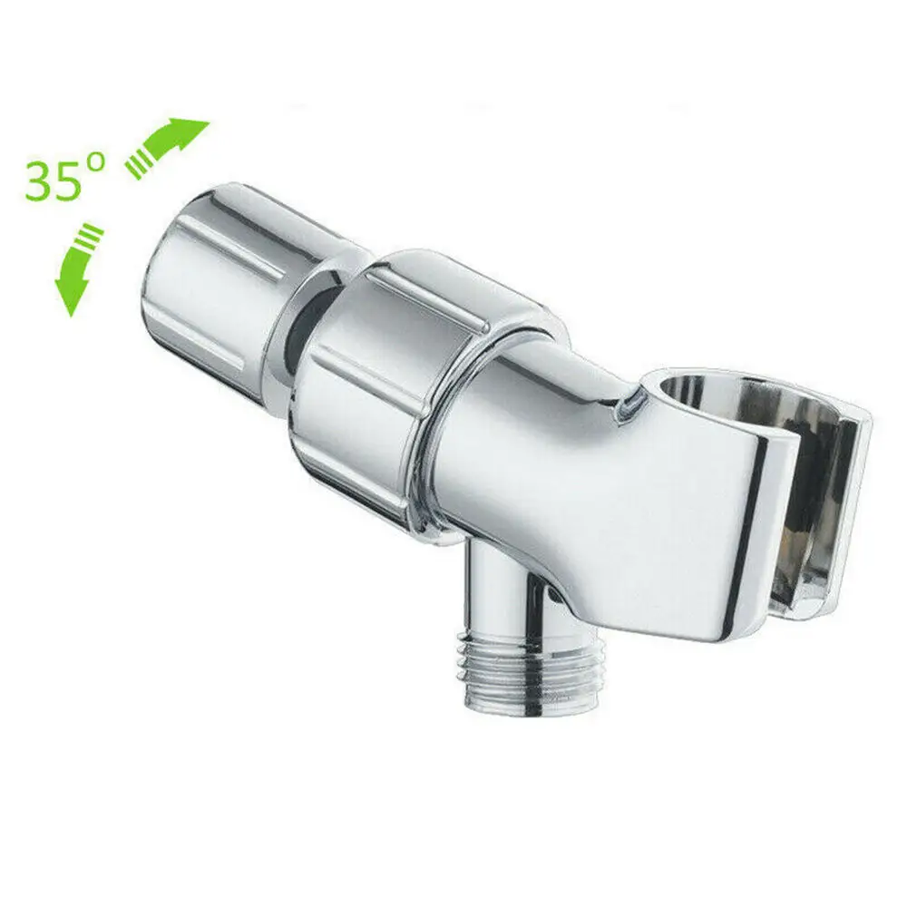 

Adjustable Shower Arm Mount ABS Plastic Hand Held Shower Head Bracket Holder Bathroom Accessories Hot Sale