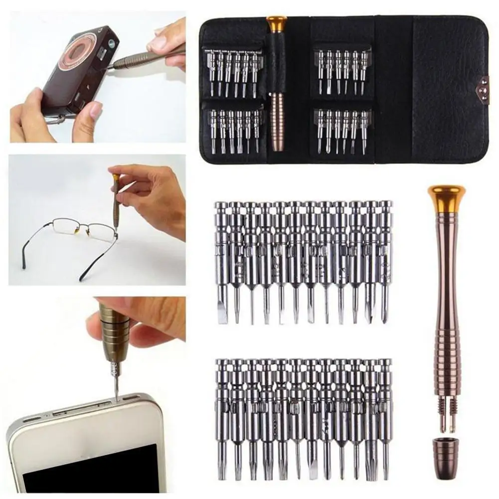 

Прецизионная отвертка Torx 25 в 1, набор для ремонта сотовых телефонов iPhone, инструмент для электроники, ноутбука, Новинка