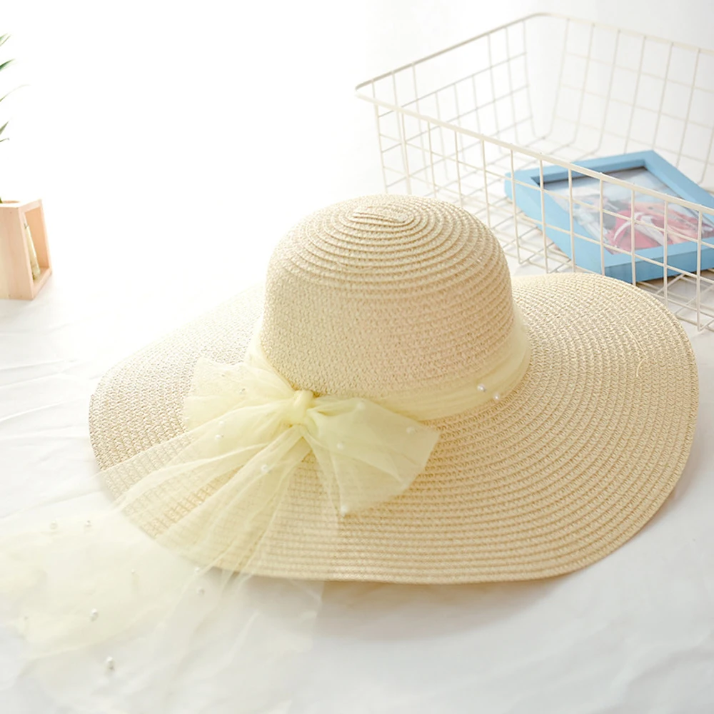 2020 широкая соломенная шляпа для женщин с большими головками Солнцезащитная УФ