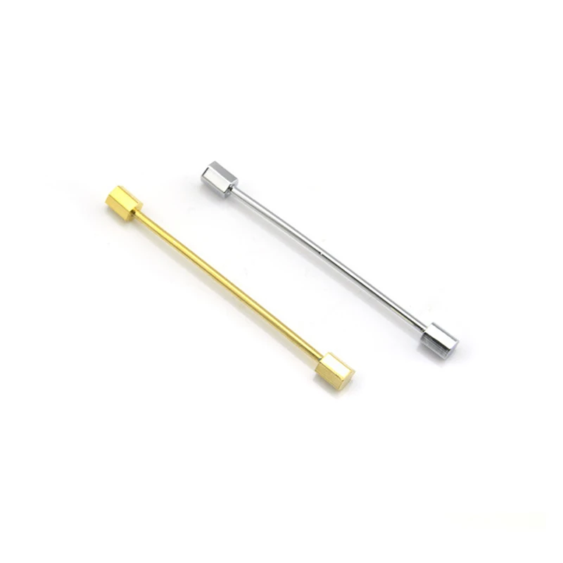 New Men 5.4cm Collar Clips Needle Brooch Pin Wedding Plated Clip Tie Bar Pins J55 | Украшения и аксессуары