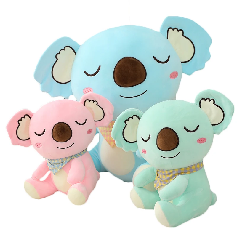 

1PC 30-50cm Soft Koala Plush Toys Super Cute Koala Doll Kawaii Simulation Blue Pink Koala Birthday Christmas Gift For Kids Baby
