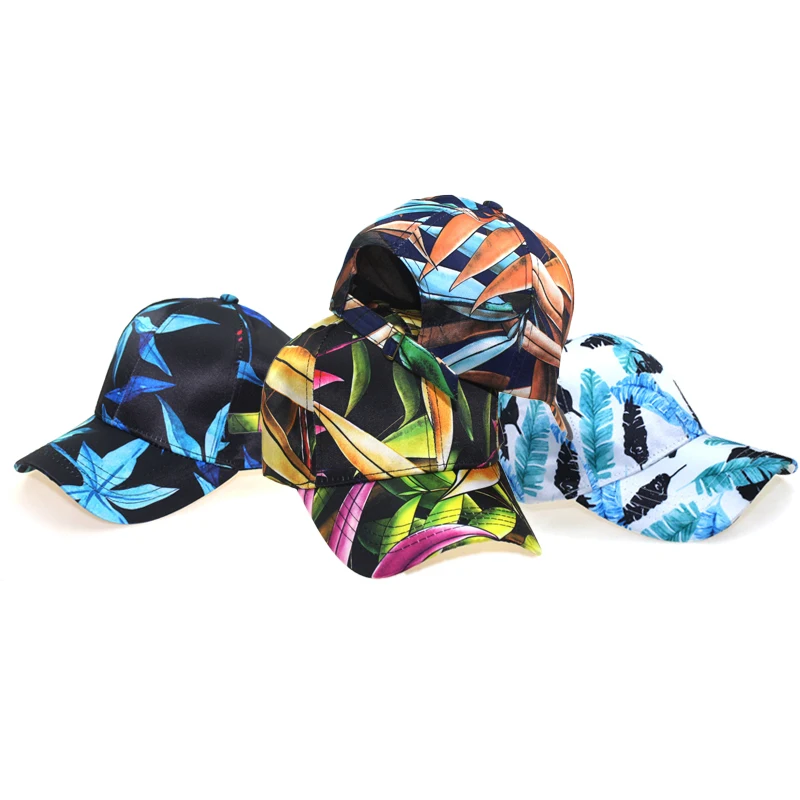 Новые модные 3D печати Пара бейсбольная Кепка унисекс Регулируемая шляпа женская