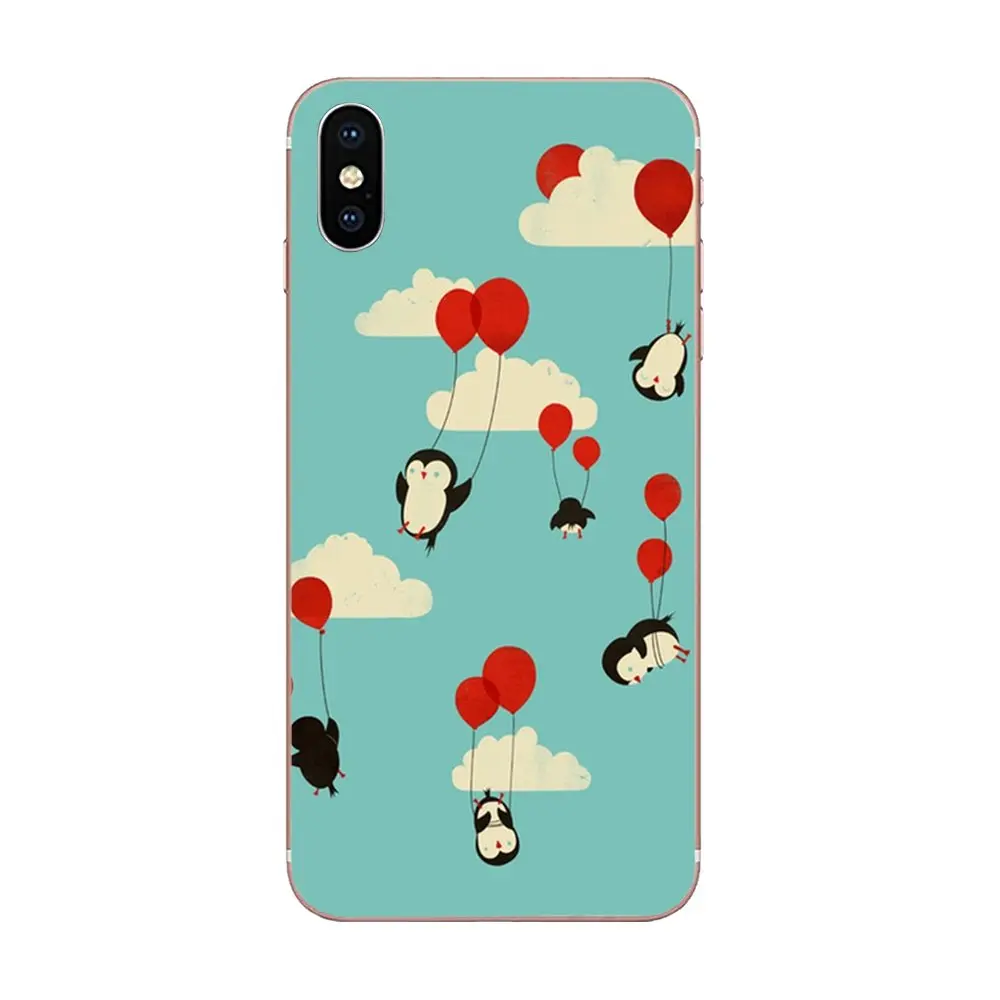 Ultra Thin Cartoon Pattern Arctic Penguins For Galaxy Grand A3 A5 A7 A8 A9 A9S On5 On7 Plus Pro Star 2015 2016 2017 2018 | Мобильные