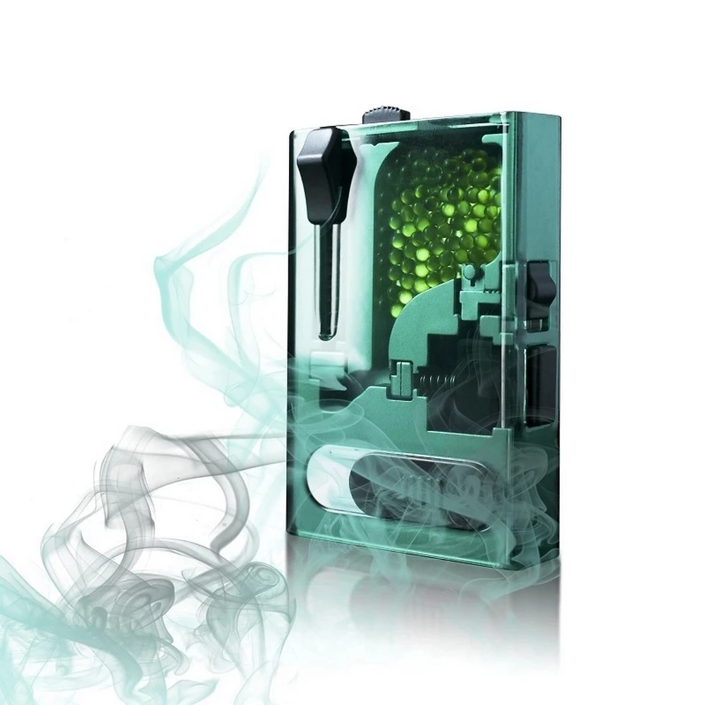 

New Portable cigarette filter capsule box Capsule Mixed Bursting Beads Fruit Flavor Scented Bead Cigarettes Installation Tool