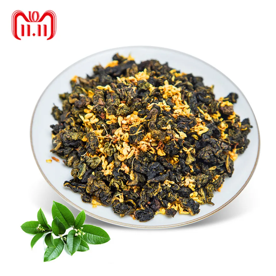 

Chinese Anxi Osmanthus Oolong'Tea Beauty Weight loss Tea Lowering Blood Pressure High Osmanthus Oolong-Tea Fresh Green'Tea