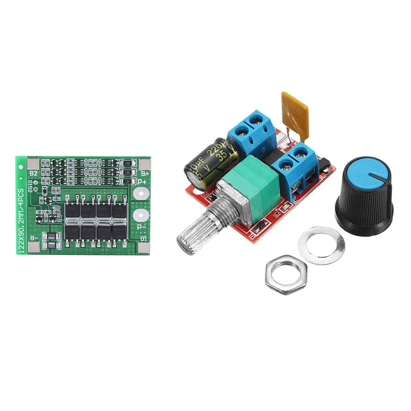 5V 30 В постоянного тока контроллер скорости ШИМ мини Электрический мотор контроль