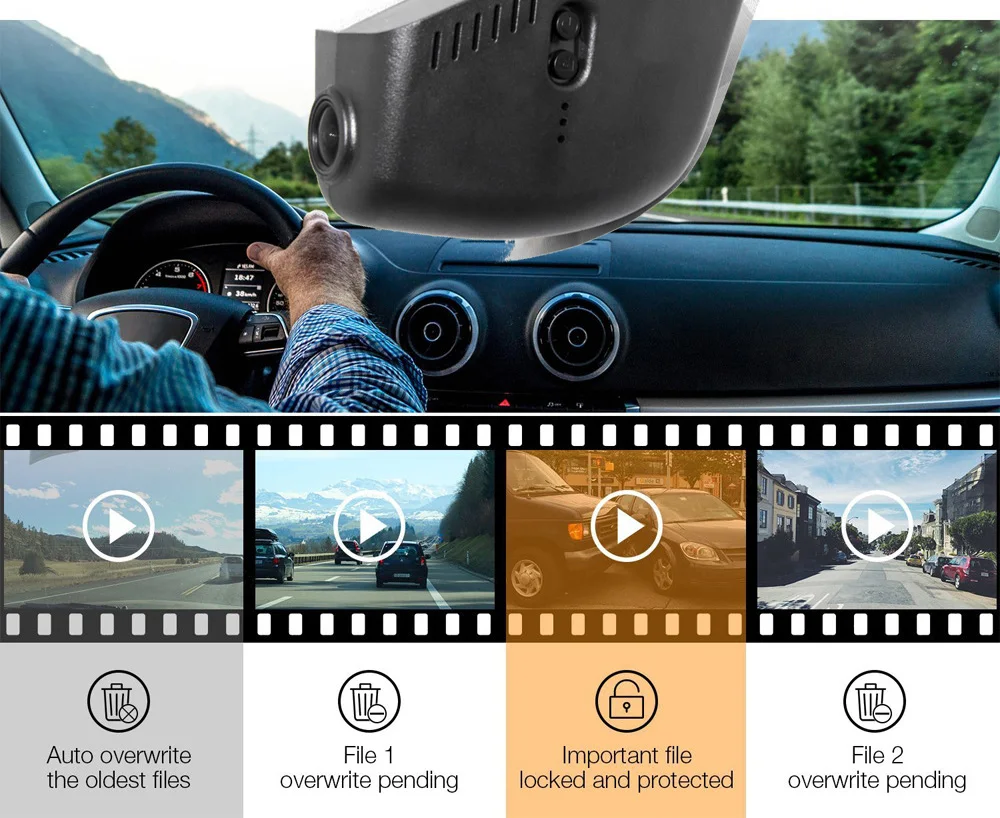 Jabriel 1080P Автомобильная камера Скрытая Wifi Даш-камера 24 часа Автомобильный видеорегистратор для vw Passat b7 b8 Volkswagen golf 6 7 Sportsvan CC tiguan tharu