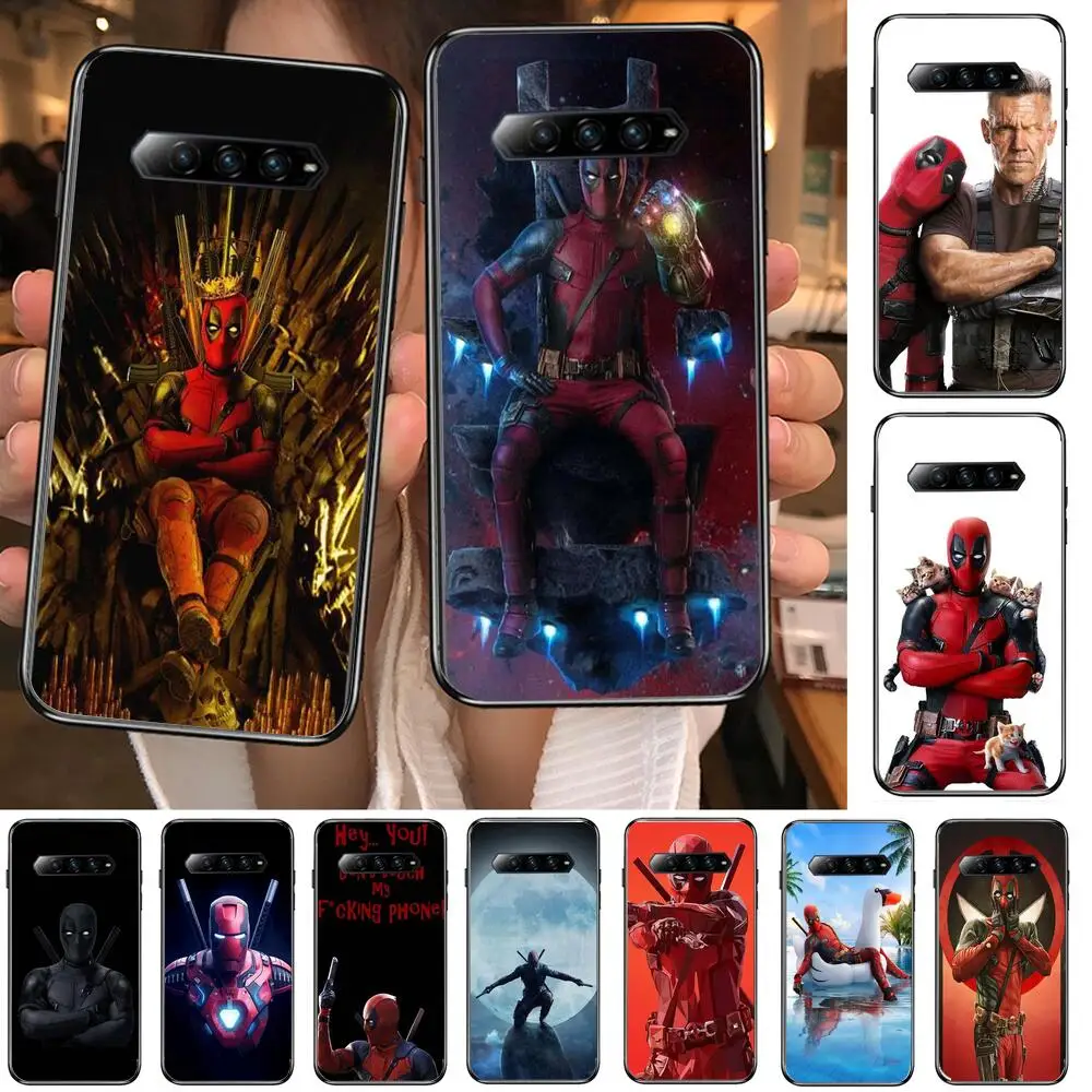 Популярный чехол для телефона Дэдпул xiaomi redmi Black Shark 4 Pro 2 3 3s чехлы Helo черный