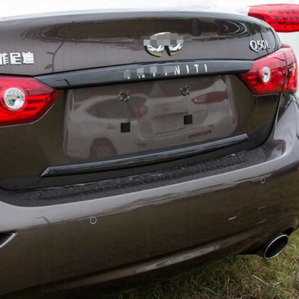 Декоративная наклейка на заднюю дверь багажника отделочные полосы для Infiniti Q50 Q50L