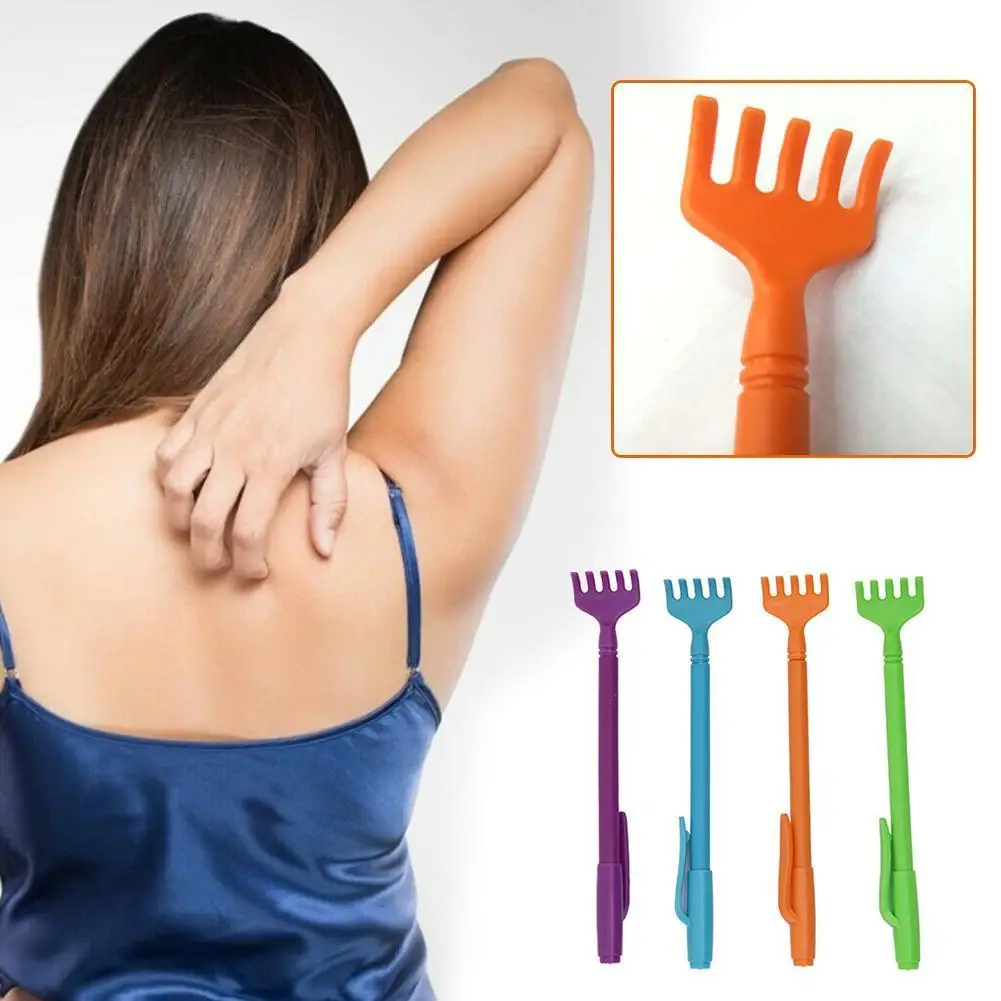 

Back Scratcher Telescopic Scratching Backscratcher Back Scratcher Massager Kit Extendable Plastic Portable Telescopic Itching