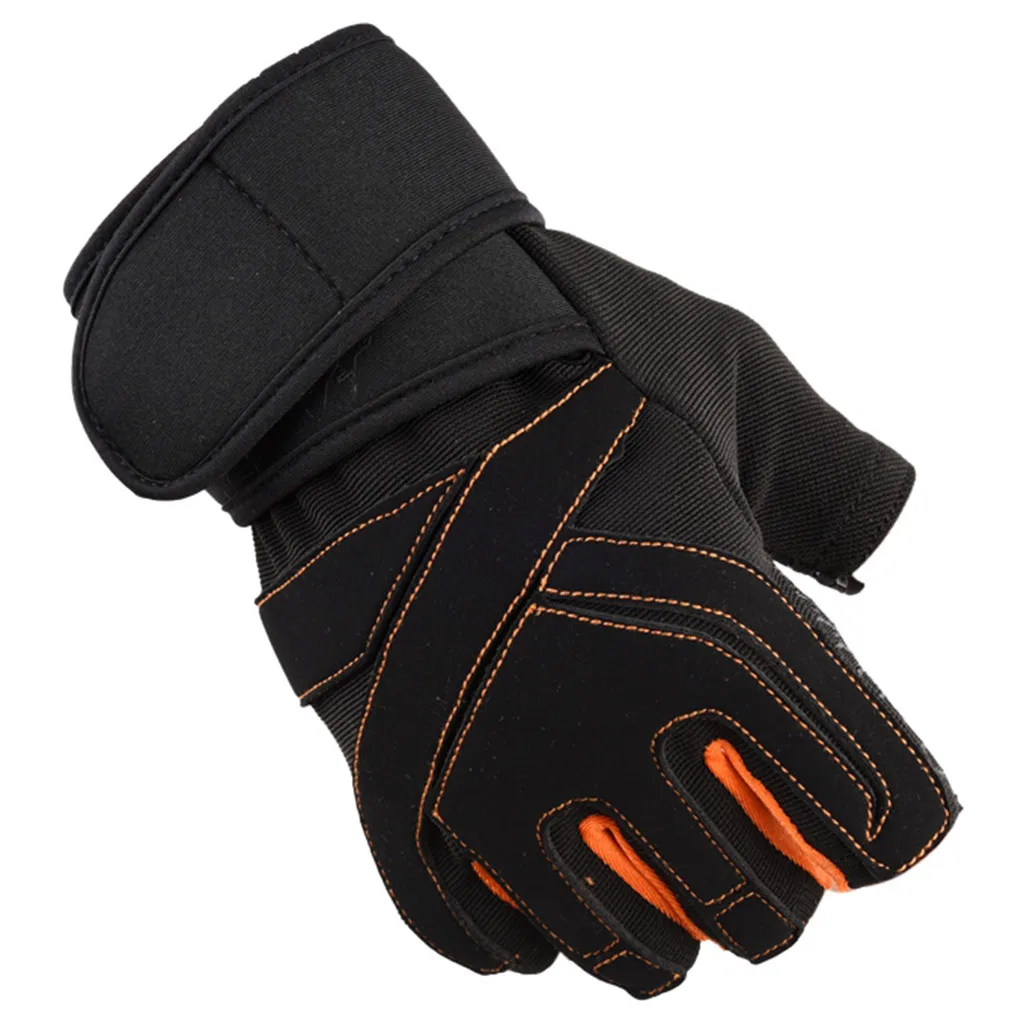 Gym Gloves Fitness Weight Lifting Body Building Training Sport Exercise Workout Glove For Male | Спорт и развлечения