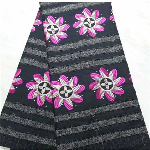as picture Швейцарская вуаль кружева в швейцарской последние tissu africain broderie хлопок кружева ткань из Дубая высокого качества кружева 5 ярдов/партия - Цвет: as picture