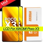ЖК-дисплей 6,67 дюйма для Xiaomi Poco X3 NFC, сенсорный экран с дигитайзером в сборе для Xiaomi PocoX3  Poco X3 Pro, ЖК-дисплей, оригинал