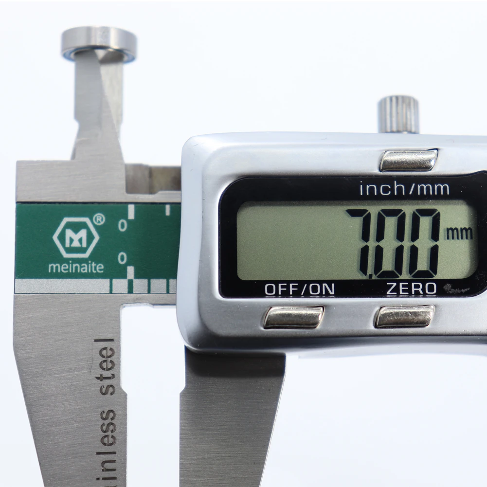 Миниатюрные шарикоподшипники MR117RS синие герметичные подшипники MR117 2RS 10 шт. 7x11x3 мм