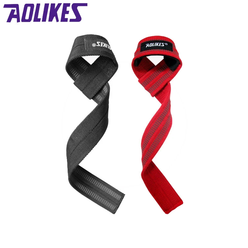 AOLIKES 2 шт./лот спортивные наручные Поддержка Профессиональный Регулируемый Вес подъема бодибилдинг, браслет Gym ремень защита запястья