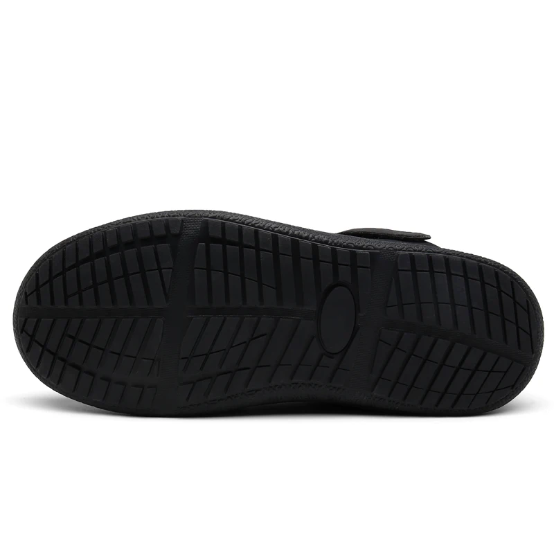 Теплые зимние ботинки на меху Водонепроницаемая Мужская обувь удобная Уличная