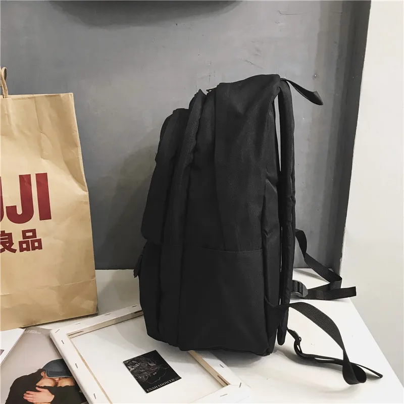 

Oxford Cloth Backpacks For Women 2020 Mochila Fashion Winter Casual Style Ladies Solid Color Back Pack For Teen Men's Backpack