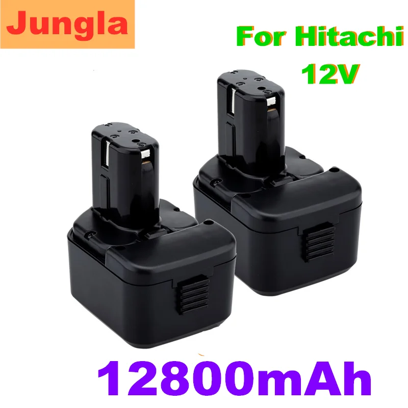 Высокое качество 12800 мАч 12V 12.8Ah Батарея для экскаватора Hitachi EB1214S EB1220BL EB1212S WR12DMR CD4D