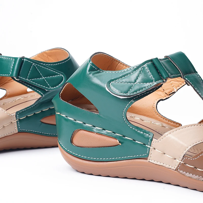 

Fashion Women Sandals Waterproo Sli On Round Female Slippers Casual Comfortable Outdoor Fashion Sunmmer Plus Size Shoes Women