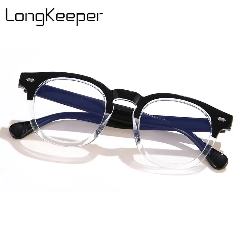 Очки с защитой от синего света для женщин и мужчин круглые овальные очки в оправе