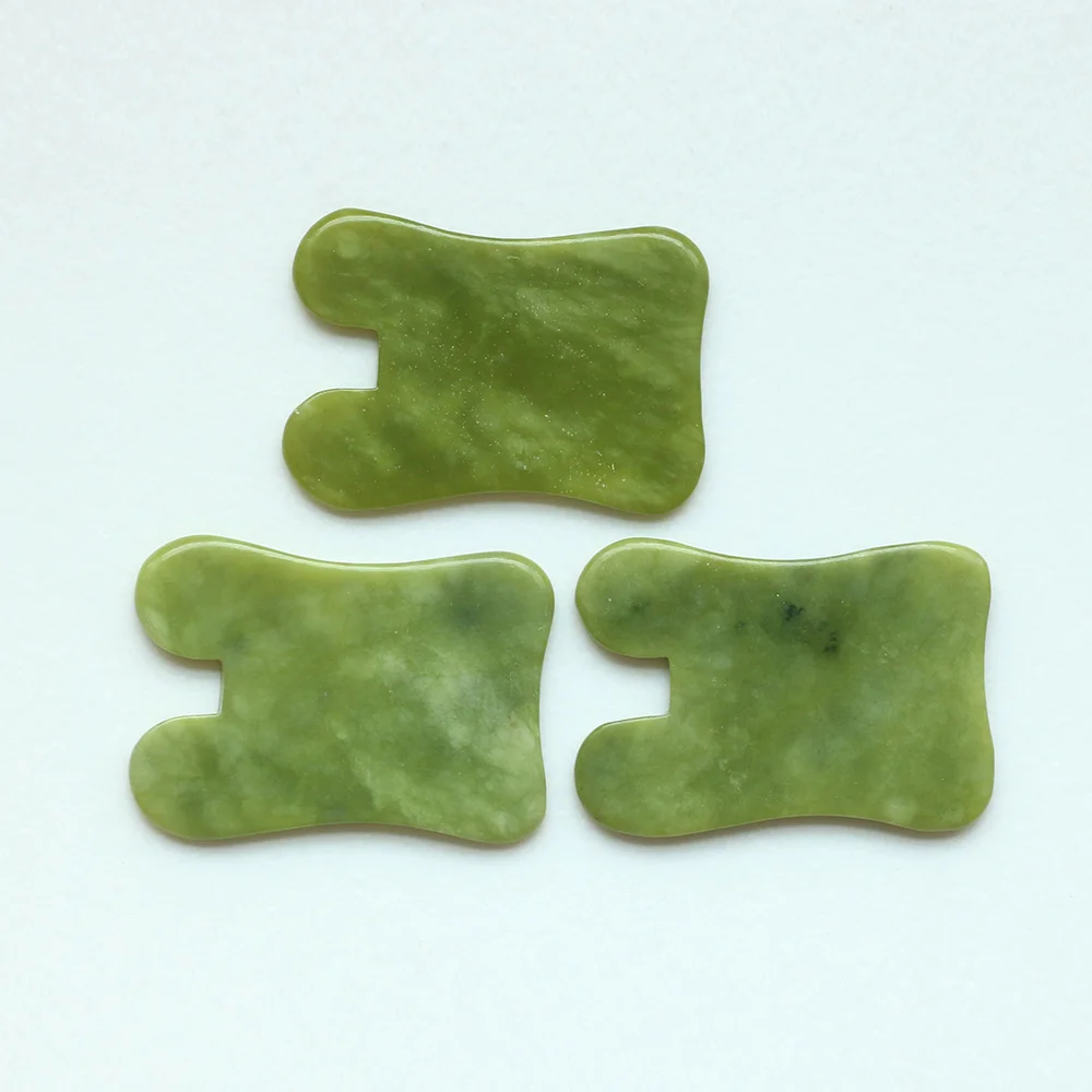 Массажер для лица натуральный нефрит