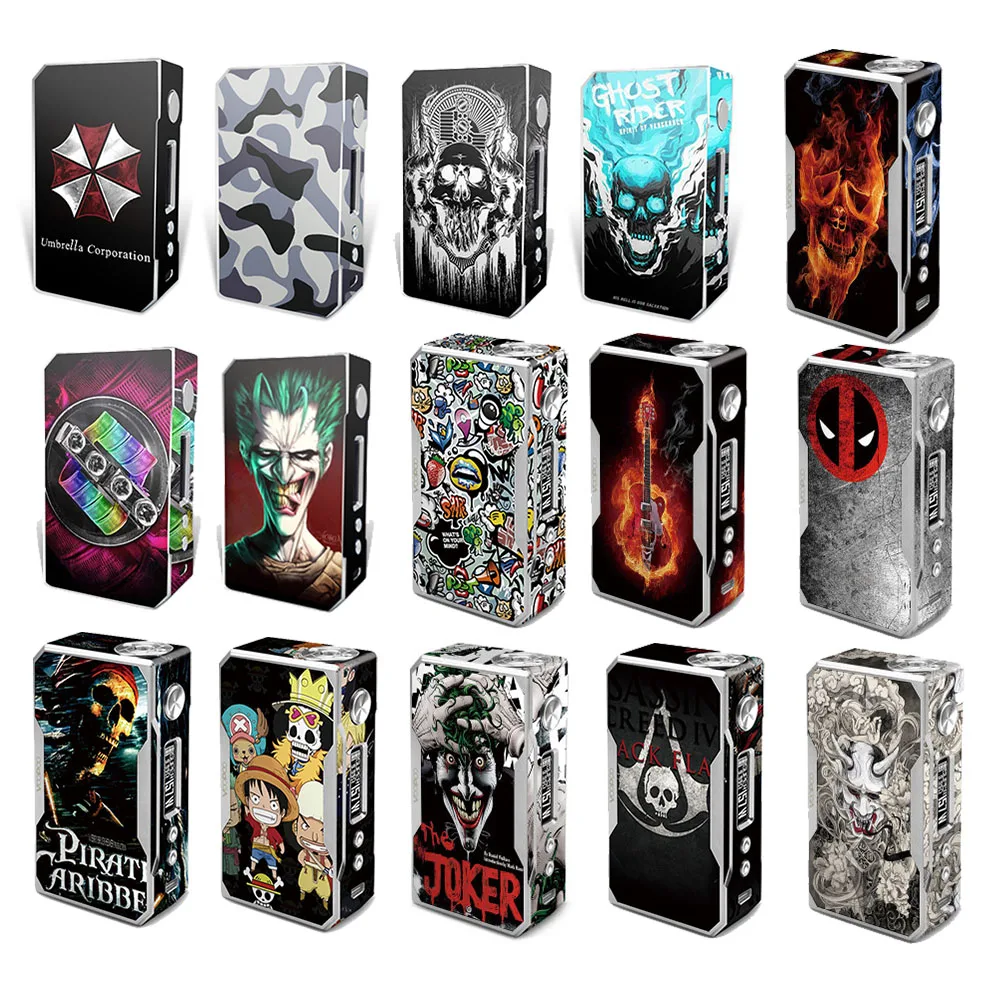 1 шт. стикер для электронной сигареты VOOPOO DRAG TC 157W бокс мод наклейка покрытия кожи