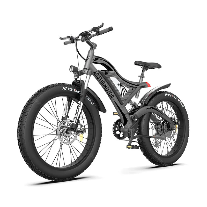 

Powerful Electric Bike 750W 48V Two Wheels Electric Bicycles 26x4.0 Fat Tire AOSTIRMOTOR S18 Adult Electric Bicycle US Warehouse