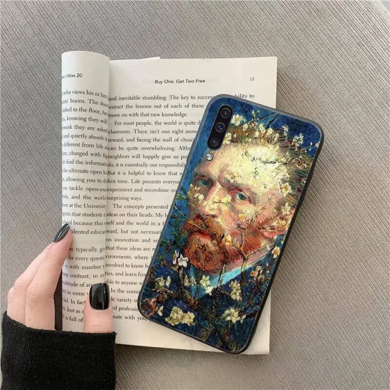 

Vincent Van Gogh Starry Night Phone Case For Samsung galaxy S 9 10 20 A 10 21 30 31 40 50 51 71 s note 20 j 4 2018 plus