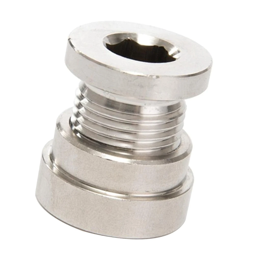 

Stainless Steel O2 Oxygen Sensor Exhaust Weld Bung and Plug Kit M18x1.5mm