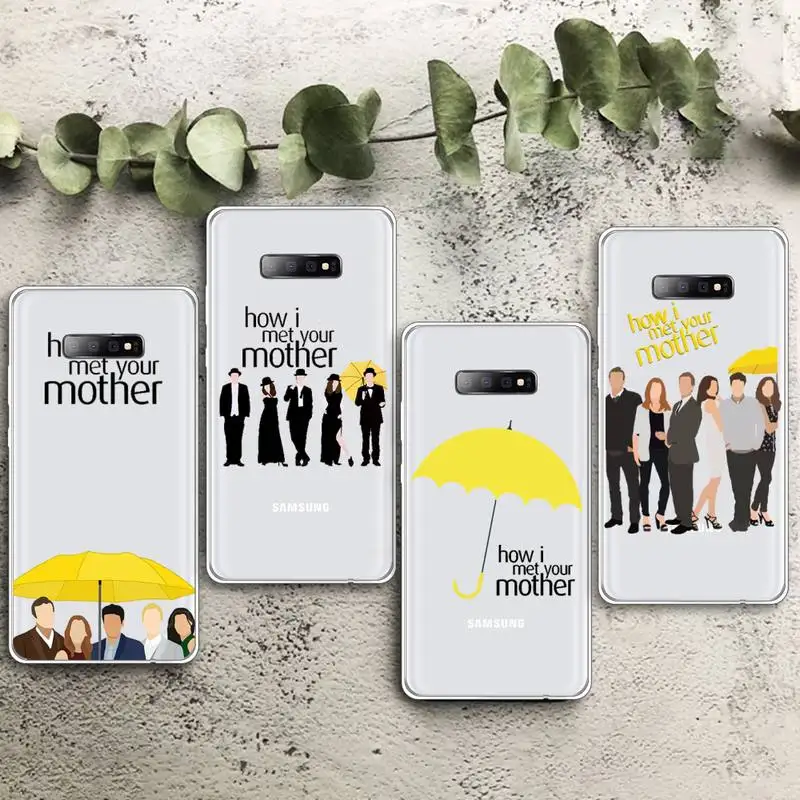 

How i met your mother tv show Phone Case Transparent For Samsung Galaxy S Note 8 9 11 20 10 Pro E LITE P Plus A81