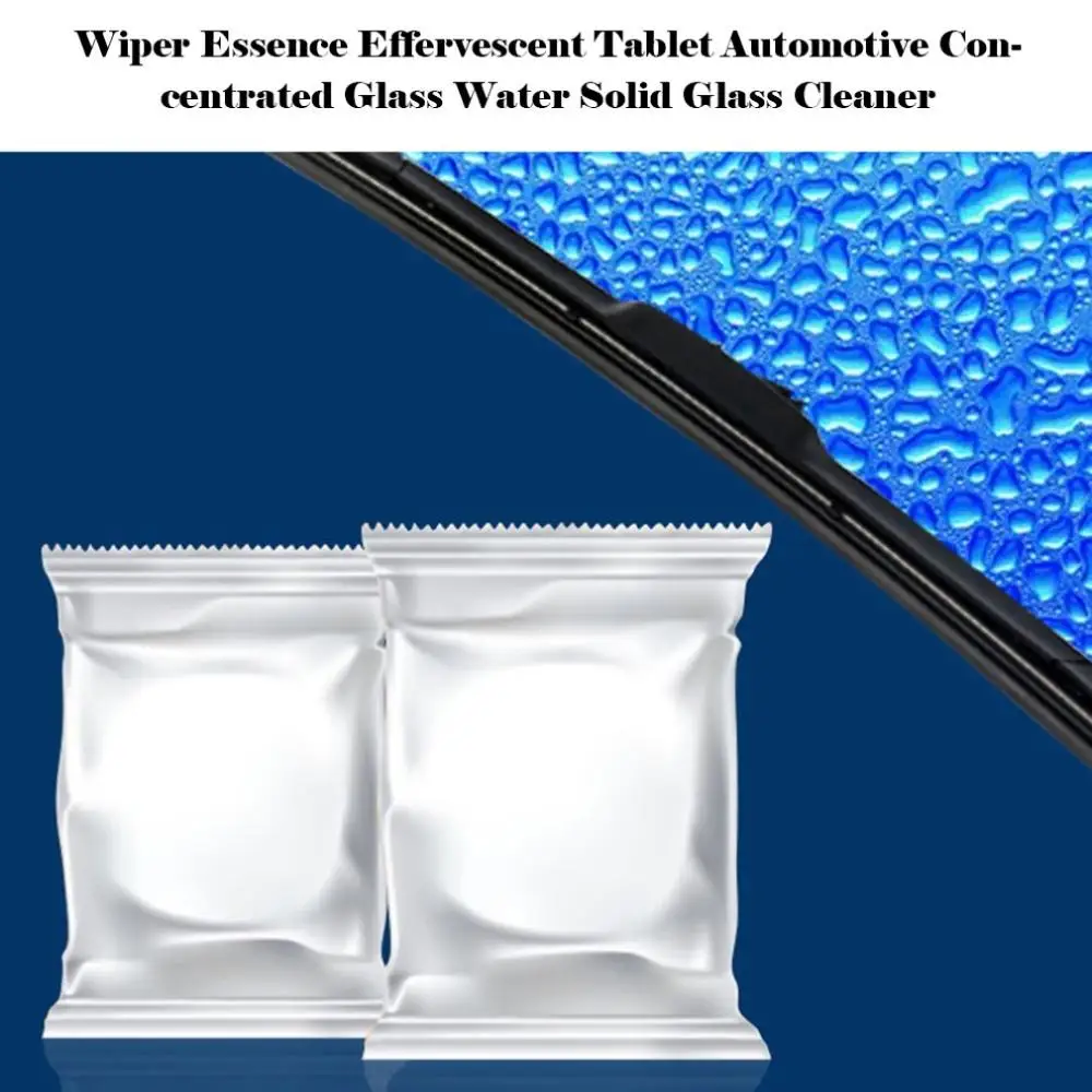 

1PC Wiper Fine Effervescent Tablets Car Concentrated Glass Water Solid Glass Cleaner Car Wiper Cleaning Agent