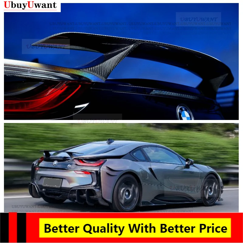 

1 шт., задний спойлер из углеродного волокна для BMW i8 2014-Up