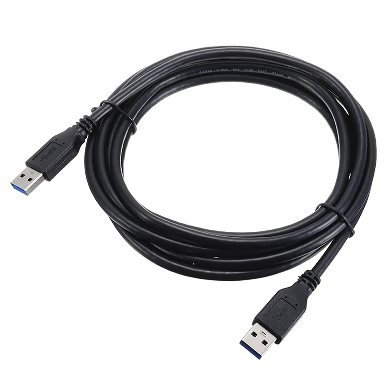 Новое поступление, 1 шт., 1 м/2 м/3 м, черный USB 3,0 тип, кабель-удлинитель для мужчин и женщин, шнур, высокая скорость, 5 Гбит/с, Mayitr