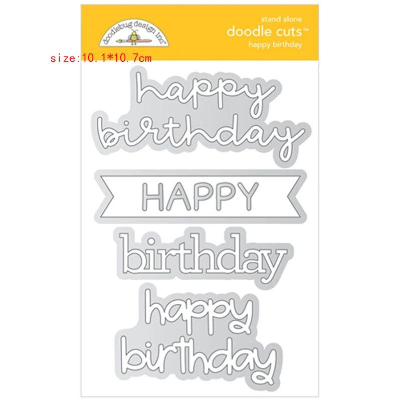 

Металлические штампы и штампы для украшения на день рождения, форма для гостевой книги, бумаги, ножа