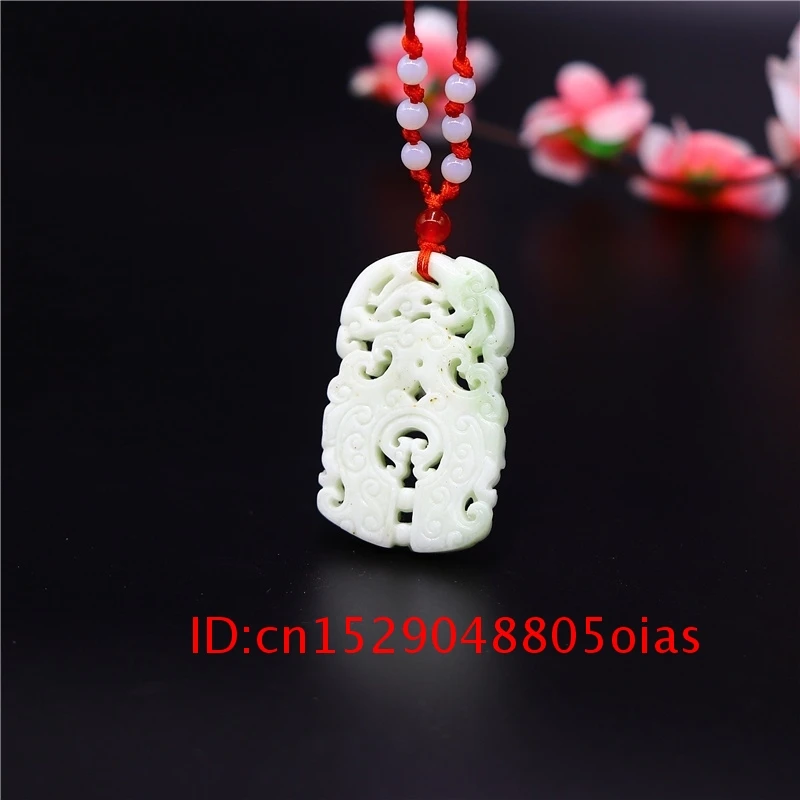 Подвеска Шарм для женщин ювелирное изделие из нефрита имитация природной