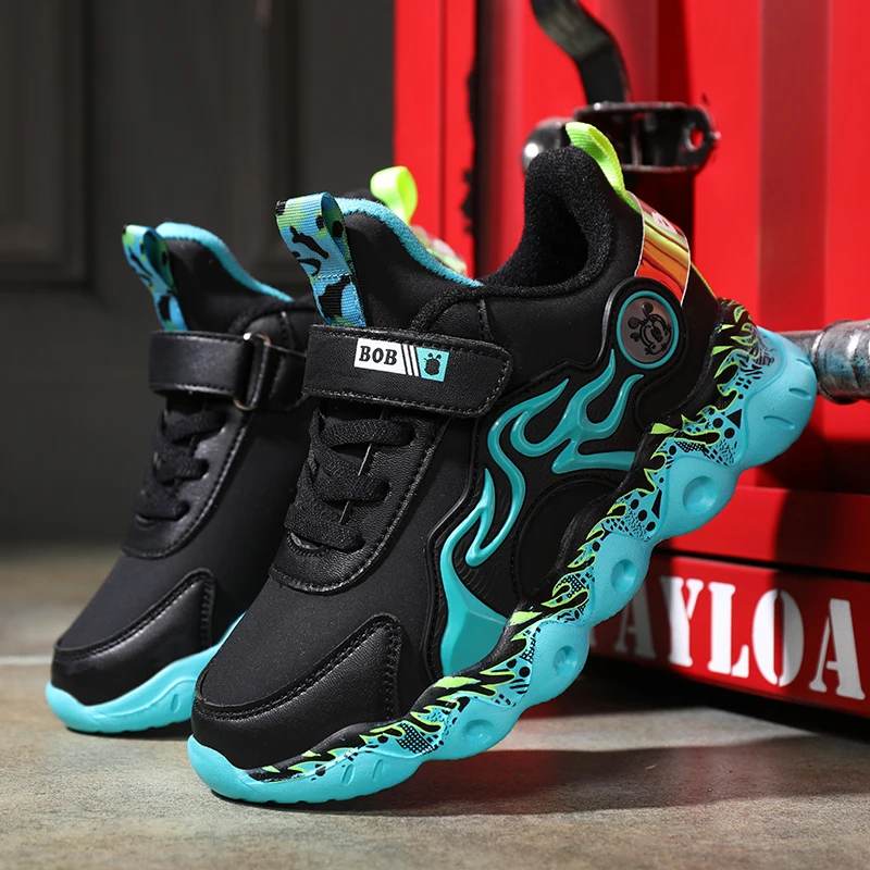 

2021 Winter New Children's Sneakers Brand Boys Running Shoes Lightweight Girls Casual Sneakers Kids Shoes Boys