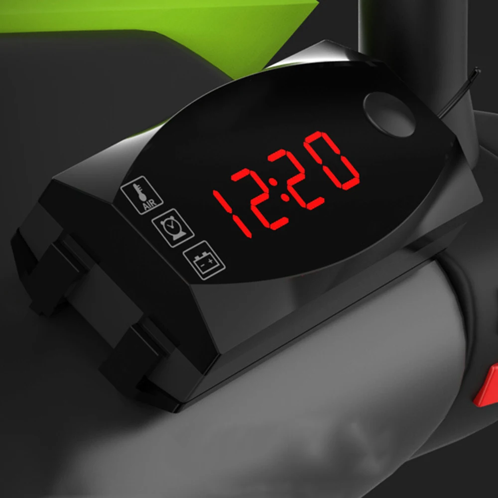 12 в 3 1 цифровой светодиодный дисплей измерители вольтметр часы IP67