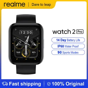 realme Watch 2 Pro Smart Watch IP68 Water Proof 90 Sports Modes 14-Day
Battery Life 1.75" Large Color Display Sport SmartWatch