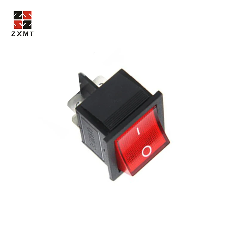 ZXMT 2 предмета кулисный переключатель DPST Вкл/Выкл 16 Amp 250 20 Ампер 125v 4-контактный Ec-2604