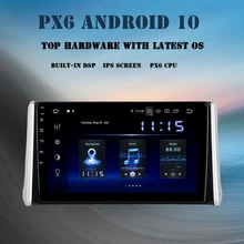 Dasaita 10,2 "Android 10,0 радио для Toyota RAV4 2018 2019 2020 DSP автомобильный мультимедийный плеер CarPlay навигатор GPS 4 Гб + 64 Гб TDA7850