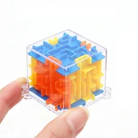 patience games 3d cube puzzle maze toy hand game case box fun brain game challenge toys balance educational toy for children