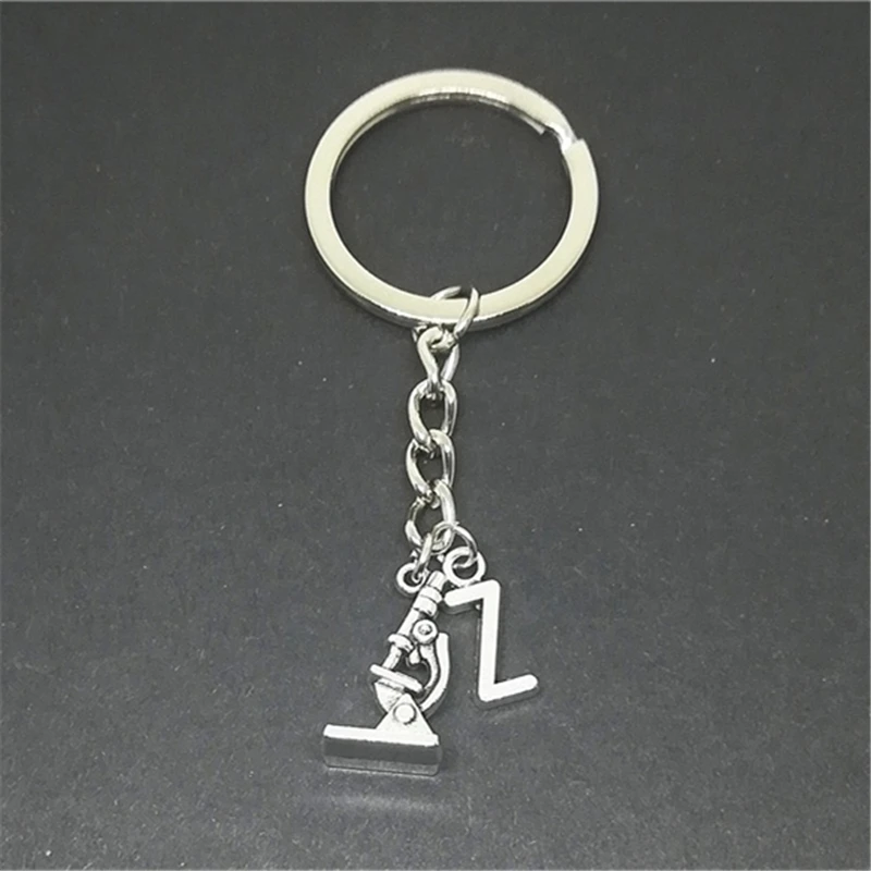 Подарок на выпускной 2020 микроскоп цепочка для ключей биологический ювелирное